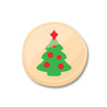 Christmas Tree Cookie Clear Christmas Sticker