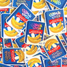 Gawk Tarts Parody Holographic Sticker