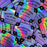 Ghost Daddy Spirit Board Holographic Sticker