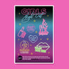 Girls Night Out Holographic Sticker Sheet