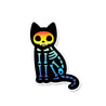 Skeleton Kitty Holographic Sticker