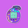 I Killed Ma' Baby Digital 90s Pet Parody Fine Glitter Sticker
