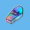 Literally Dead Holographic Sticker