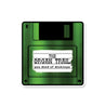 Organ Trail Parody Green Metallic Sticker