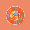 Pumpkin Spice Society Holographic Sticker