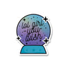 LOL Girl You Wish Crystal Ball Holographic Sticker
