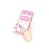 You Suck Holographic Sticker